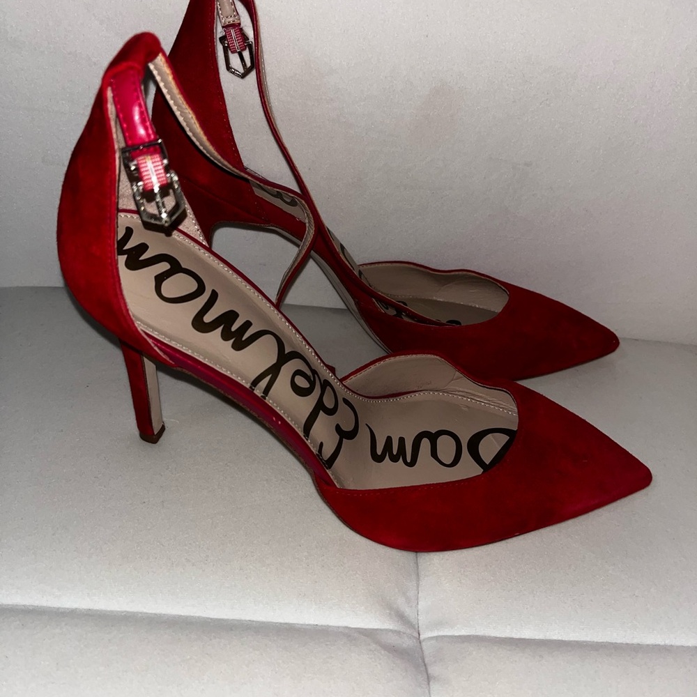 Sam Edelman Scarlet Red Heels